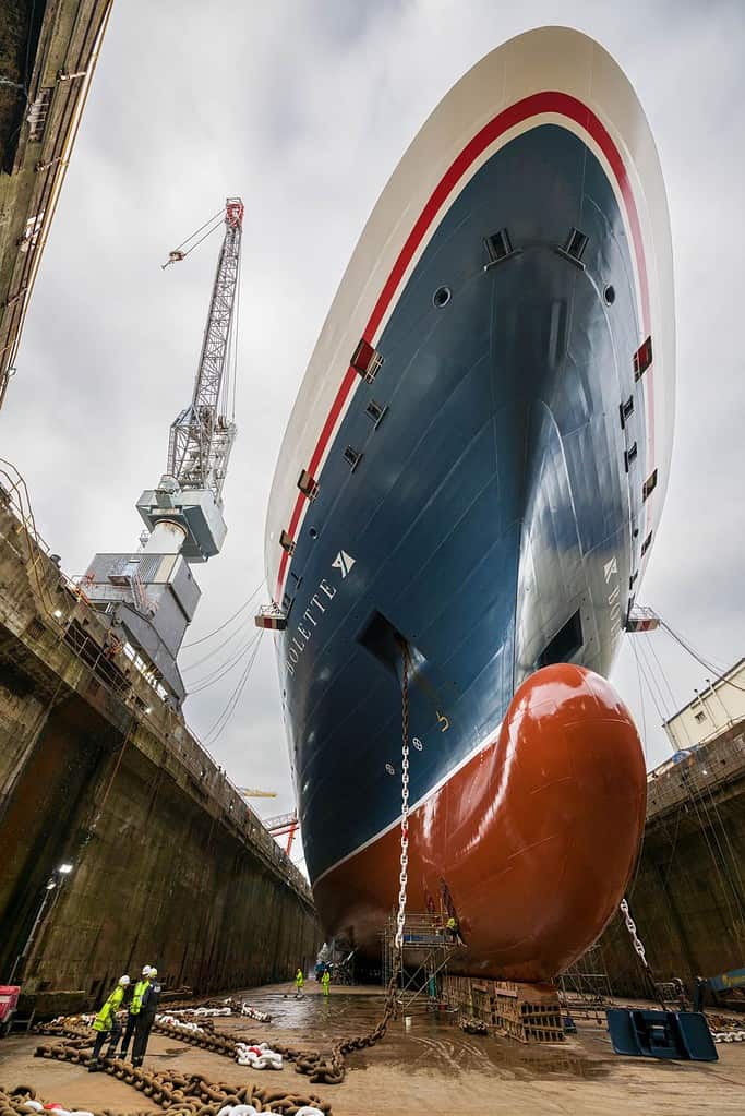 Bolette Drydock Falmouth