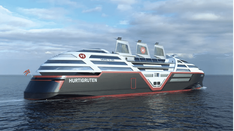 Hurtigruten zero-emission ship